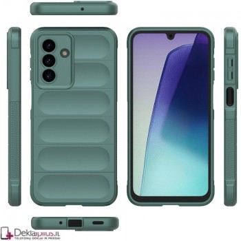 Magic Shield guminis dėklas - žalias (Samsung Galaxy A17/A18) Magic Shield guminis dėklas - žalias (Samsung Galaxy A17/A18)